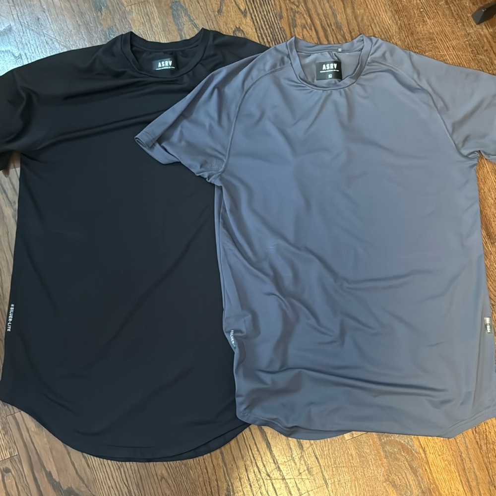 ARSV men’s performance longline T shirts SET/BUNDLE size L